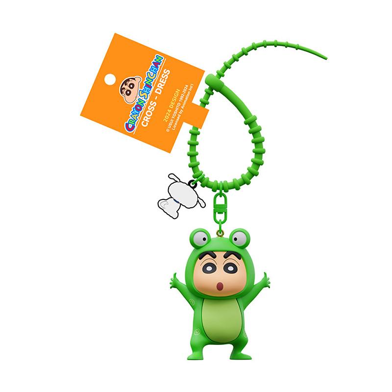 1Pcs Creative Genuine Crayon Shin-Chan Keychain Cute Cartoon Anime Doll Bag Pendant Small Gift Decoration Accessories