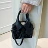 Fashion Pu Small Shoulder Bag With Topstitch Detail For Daily Use