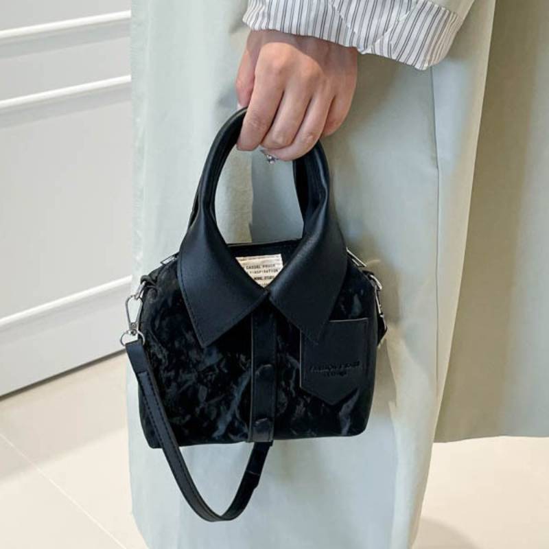 Fashion Pu Small Shoulder Bag With Topstitch Detail For Daily Use