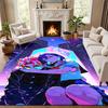 Dandadan Carpet Door Mat for Living Room or Bedroom Protective Mat Under Chair Office Decoration Christmas Gift Birthday Present