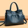 Fashionable Women's Handbag Cloud Pleated Single Shoulder Crossbody Bag Large Capacity