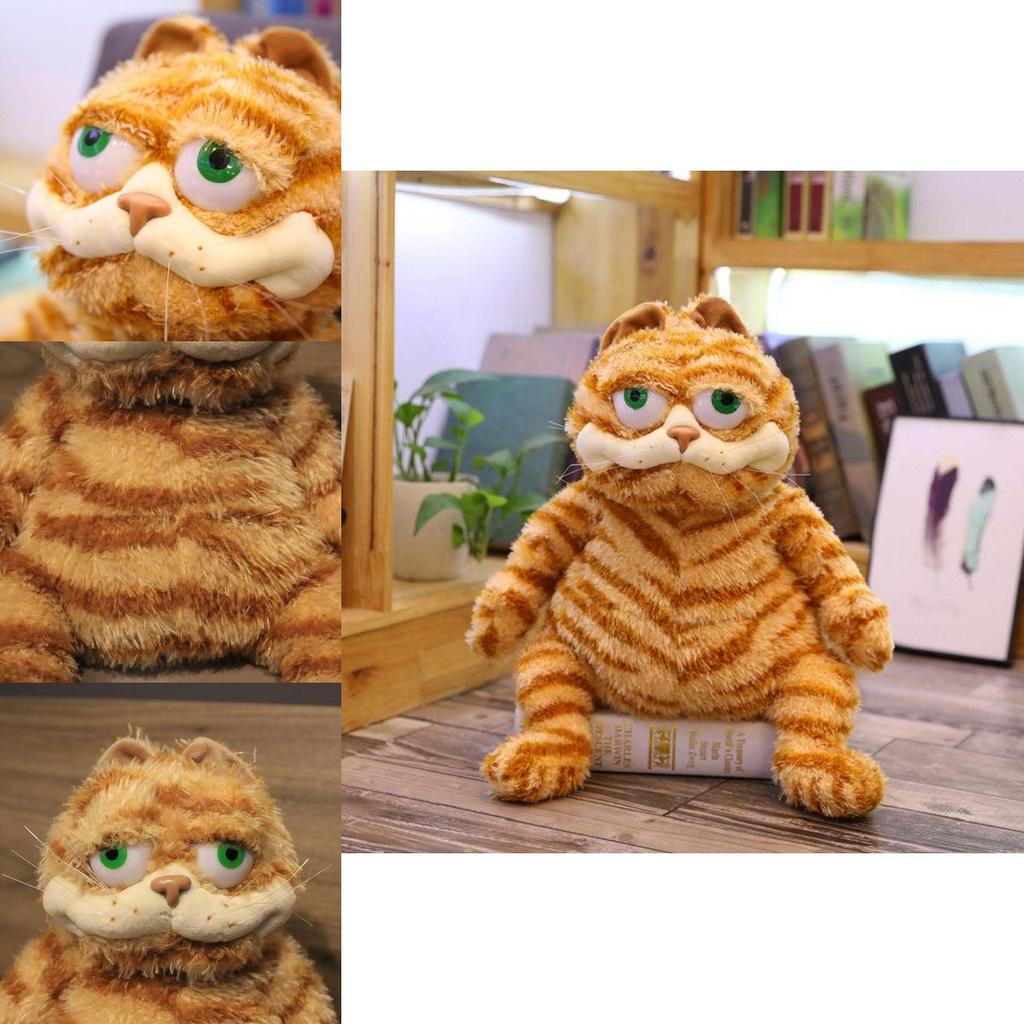 Peluche Cartoon Garfield Gatto Grasso Morbido Peluche Animale Cuscino Bambola 12-18 Pollici**