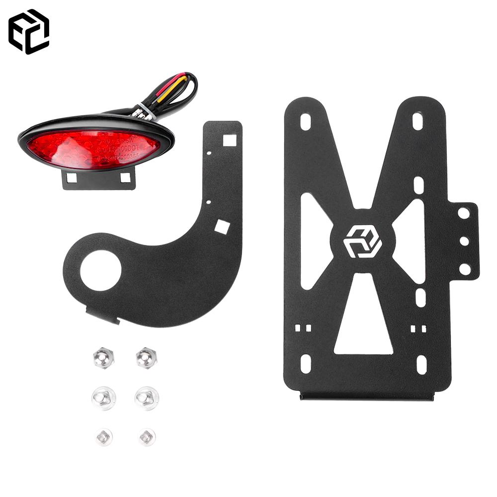 For RH975 Motorcycle Rear License Plate Mount Holder For Harley Nightster 975 With LED Light Bracket Accessories