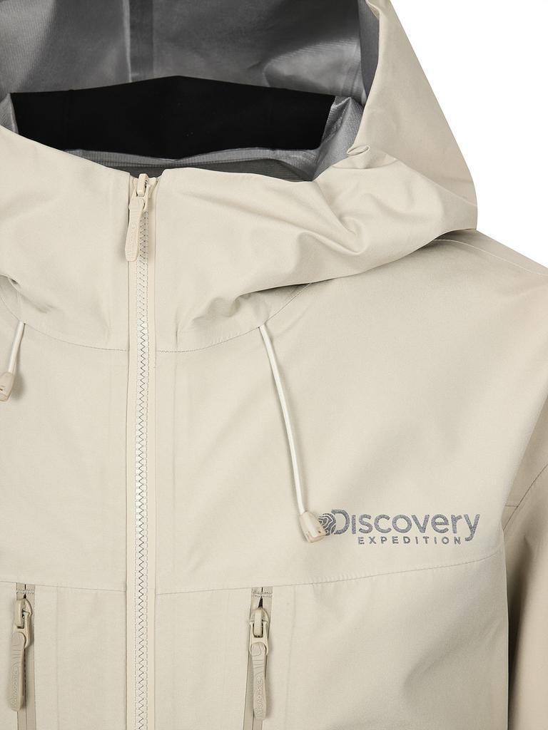 Discovery Expedition Men'S Gore-Tex 3L Waterproof Jacket (L/Beige)