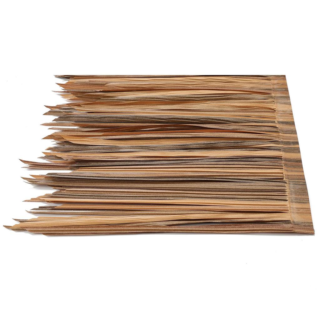 Straw Roof Thatch Fake Easy Using Multifunctional Devices Decor 1M Grass Skirting Roof Mat for Tiki Bar Hut Outdoor Garden Patio