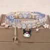 Cinnamoroll Princess Crystal Beaded Bracelet for Girls