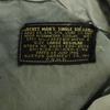 US AIR FORCE 50s Vintage Black Tag Cattle Jacket L Sage Green Field Men's Used