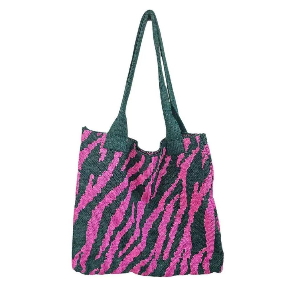 Lazy tote new leisure seaside beach shoulder bag bag straw woven handmade large-capacity holiday woven hollow