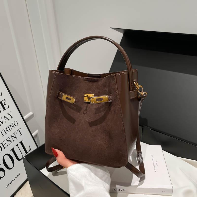 Super Popular Small Bag for Women Autumn Winter Vintage Hot Selling Crossbody Mother-Child Bag Trendy Handheld Bucket Bag This Year