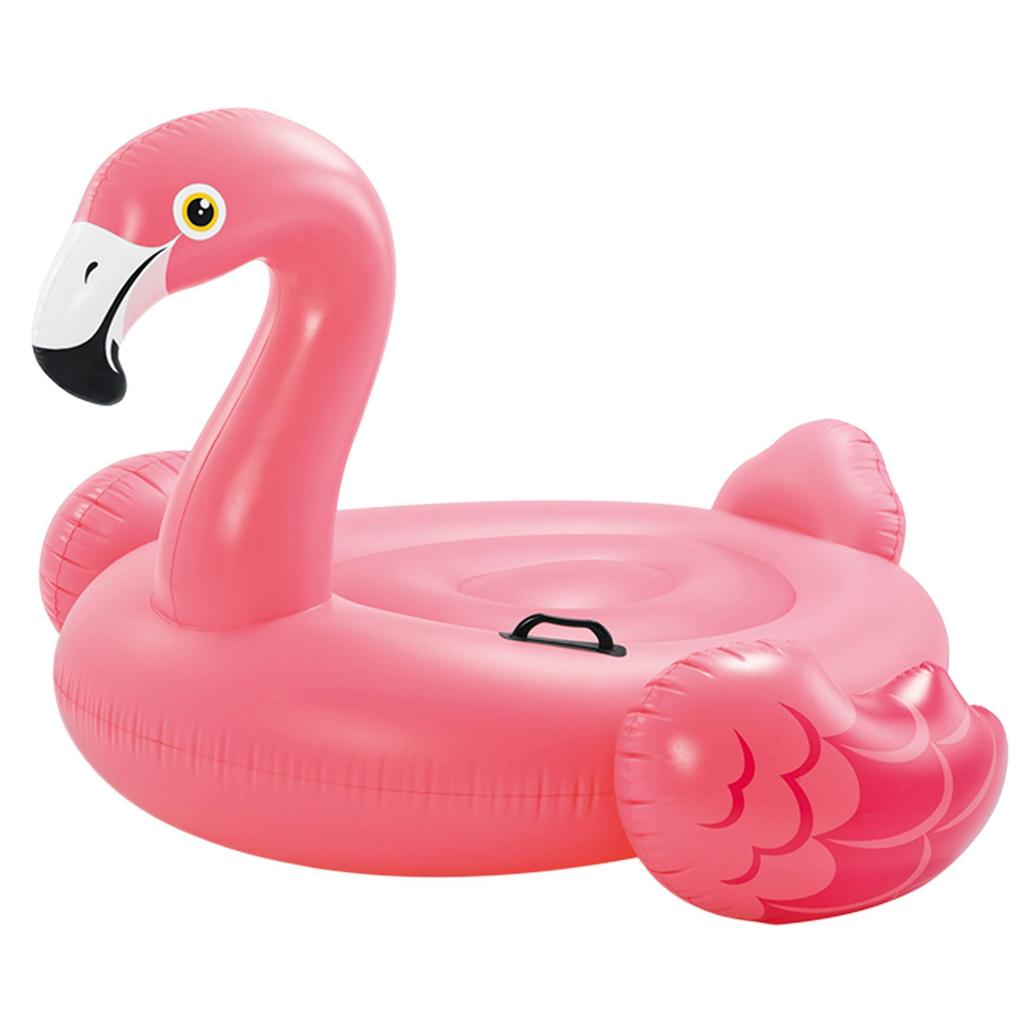 INTEX Flamingo Ride-On Float, 142 x 137 x 97 cm, 57558 [Official Japanese Product]