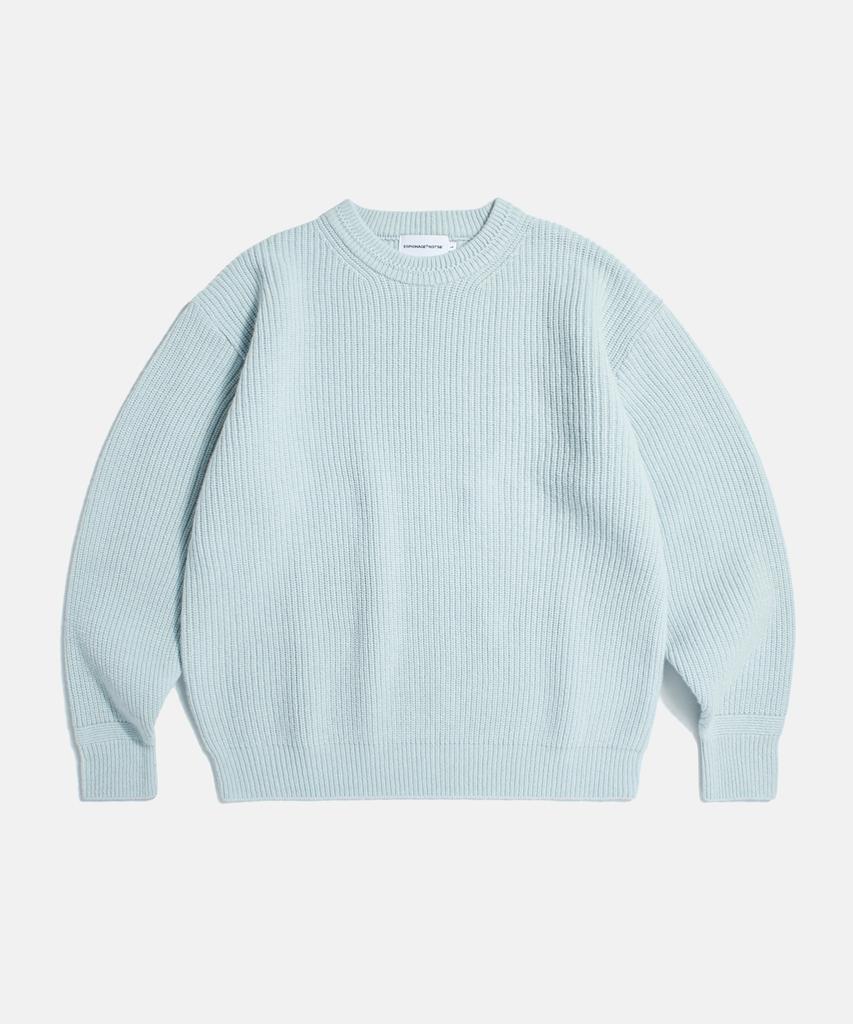 ESPIONAGE Miller Knit Sweater Powder Blue