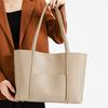 Women's Genuine Cowhide Leather Large Capacity Tote Bag Shoulder Handbag For Ladies Luxury Female Designer Wholesale Minimalist