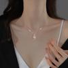 Money bag necklace Guofeng new Chinese niche collarbone chain female