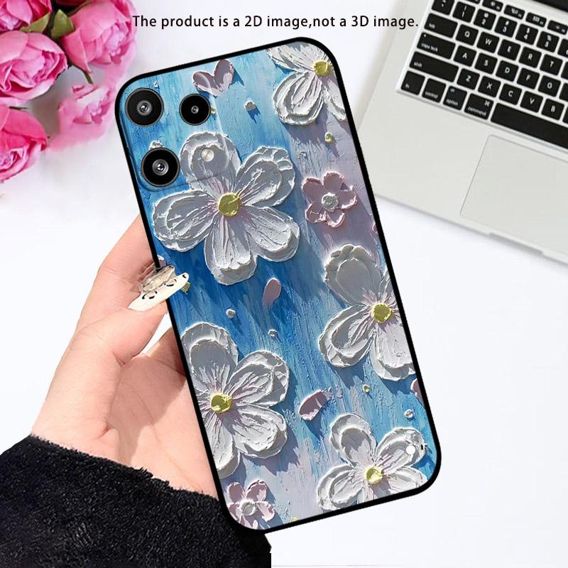 Pro pouzdro Nothing Phone 3a Lite Módní ochrana fotoaparátu Silikonový zadní kryt Pro pouzdra Nothing Phone 3a Lite Měkké TPU Fundas