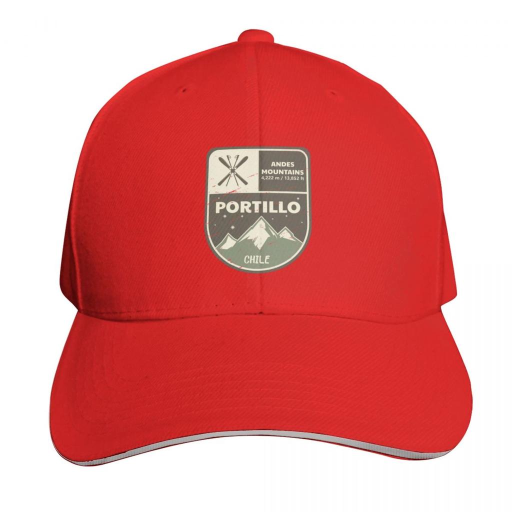 Portillo Andes Mountains Chile Baseball Cap Outdoor Golf Running Hiking Summer Beach Travel Streetwear Hip Hop Trendy