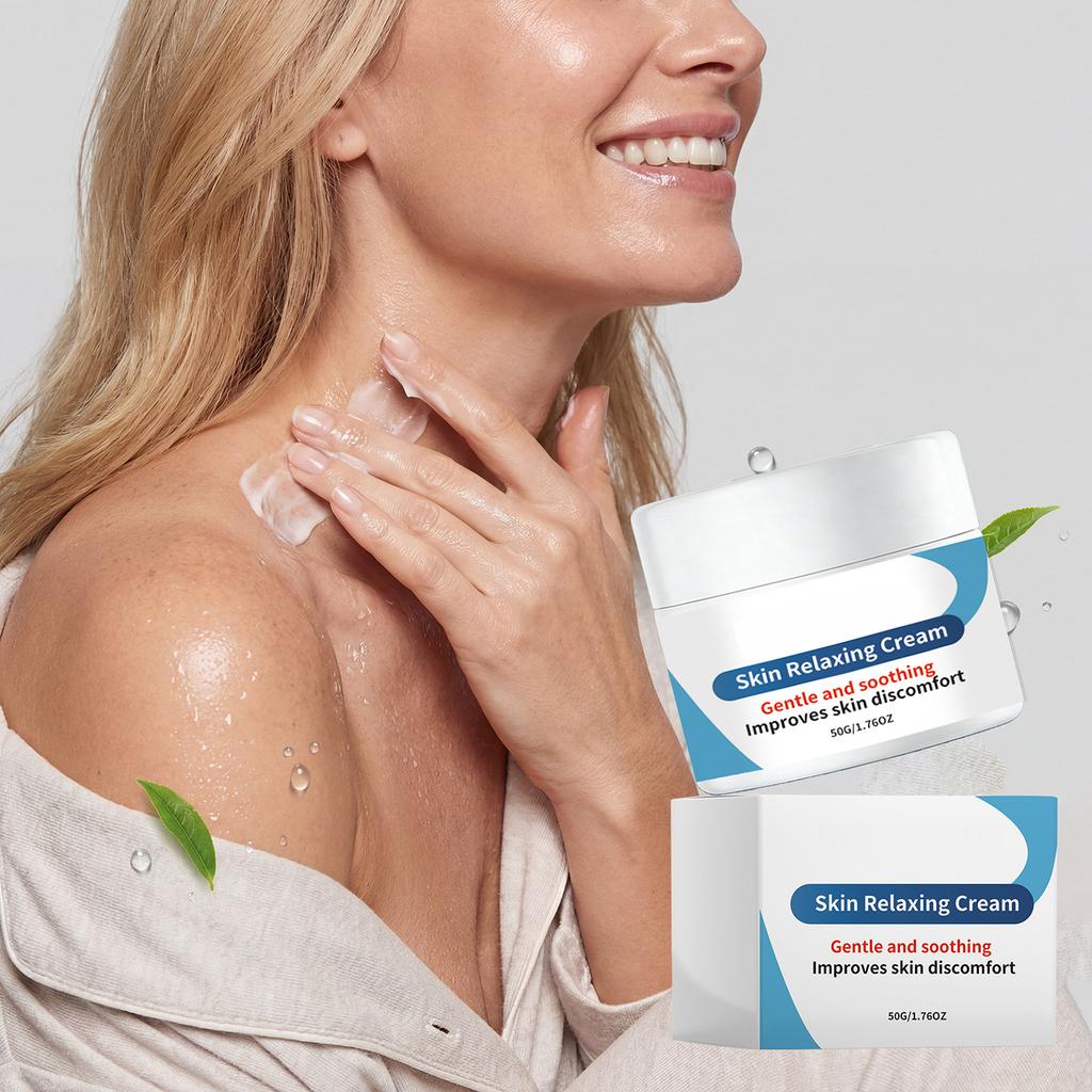 Skin Care Cream - Comfortably Moisturizes The Body Skin, Leaving It Refreshing, Hydrating, And With A Light And Smooth Texture.