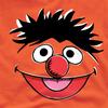 Sesame Street Unisex Adult Retro Ernie Sketch T-Shirt