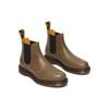 Dr. Martens 2976 Leather Comfortable Casual Short Chelsea Boots Unisex Boots Olive-Green 31002352