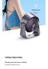 Compact USB Desktop Fan with Digital Display - Silent High-Speed for Office & Home