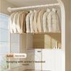 Adjustable Telescopic Rod for Shower Curtain and Clothes Without Drilling Stainless Steel