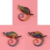 Animal Brooch Vintage Alloy Water Drilling Butterfly Pin For Women Fashion Jewelry