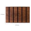 Simple Walnut Vintage Jewelry Ring Showcase Stand Creative High-end Light Luxury Jewelry Display Tray Storage Jeweler Counter  Ornaments Accessory