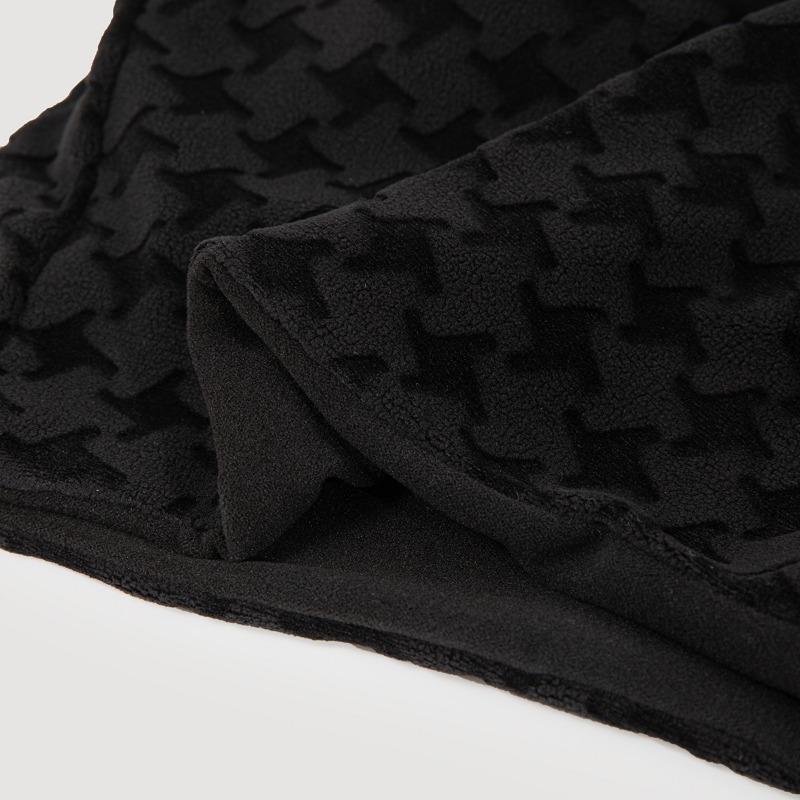 Womens Unisex Plaid Gradient Thin Slouchy Pullover Beanie Hat For Autumn Winter Outdoor