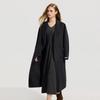 Tatu Women's Elegant Long Wool Blend Coat