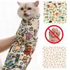 Anti-Scratch Cat Grooming Wrap Anti-Escape Folding Cosmetic Bag Cat Restraint Wrap  Nail Clipping