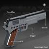 Seria Militarna Klocki Pistolet Desert Eagle M1911 AK47 Model Strzelający DIY Montaż Klocki Zabawki Na Prezent Urodzinowy Dla Dzieci