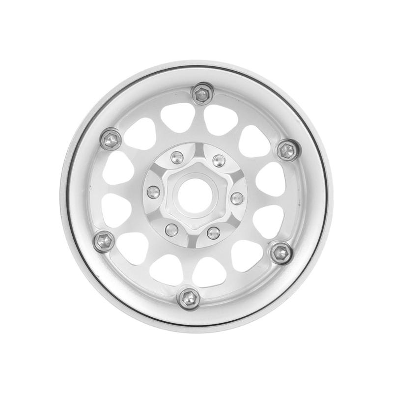 1.9’’ Beadlock Wheel Rims Remote Control Car Wheel Hubs 12Spokes Wheel Rims Upgrade Part for 1:10 SCX10