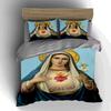 "Religious icon imagery" Bedding Duvet cover sets Duvet covers Pillowcases gifts (1 * Duvet Cover 2 * Pillowcases, without duvet insert)
