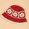 Vacation Floral Hat Handmade Bucket Hat Surprise Gift for Schoolgirls Girlfriend