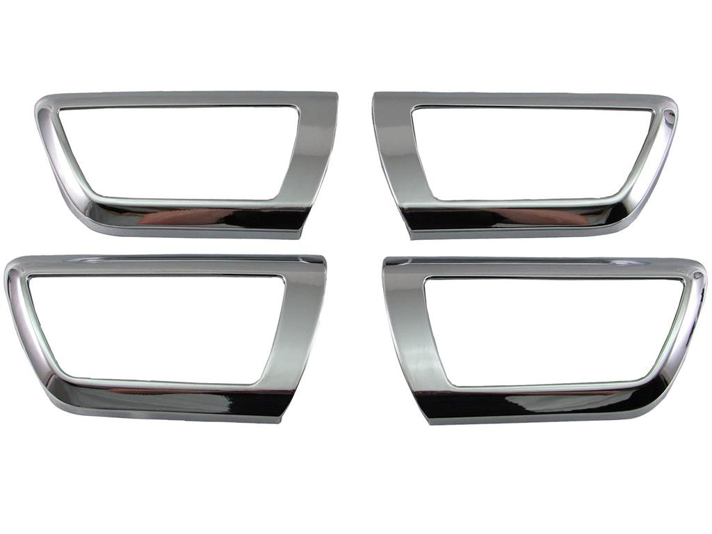 BRIGHTZ Chrome Inner Door Handle Covers for Toyota Corolla Fielder Set NZE (Plate) (161, 162, 164, 165), 4-Piece [INS-DHC-142] (NZE161G, ZRE162G,