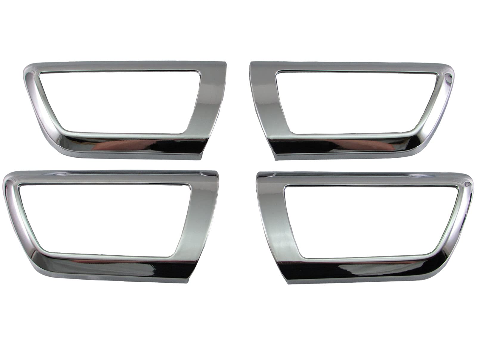 

BRIGHTZ Chrome Inner Door Handle Covers for Toyota Corolla Fielder Set NZE (Plate) (161, 162, 164, 165), 4-Piece [INS-DHC-142] (NZE161G, ZRE162G,