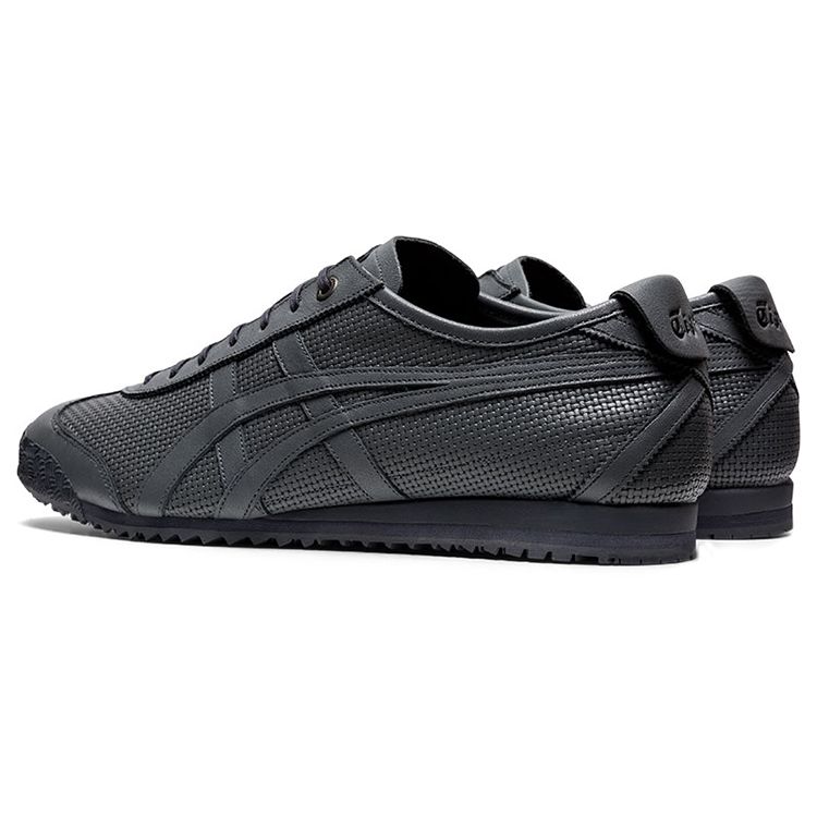 Onitsuka Tiger Mexico 66 Minimalist Solid Color Slip Resistant Durable Low Top Casual Shoes Unisex sneaker Dark-Gray 1183A826-020
