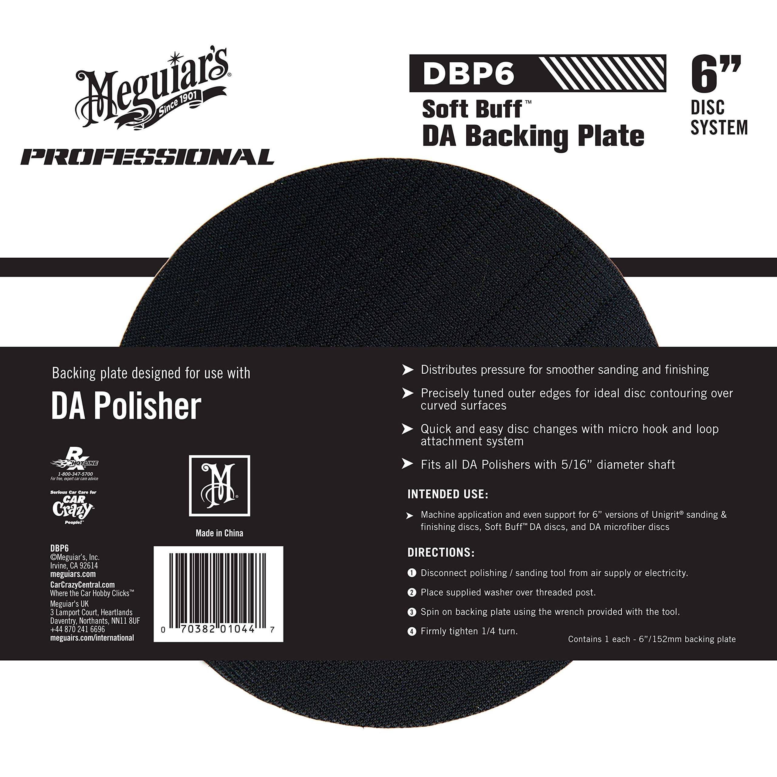 

Meguiar s DA backing plate DBP6 DBP6