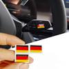 3 German Flag Logo Car Stickers, Designed with Flags As the Design Concept, Suitable for All Car Decoration Accessories - Made In China