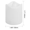 24Pcs Pack Flameless Votive Candles Flickering LED Candle Electric Battery Operated Tea Lights Warm White for Wedding Table Deco