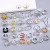 High-End Cross-Border Fashion Bow Ring for Women - European & American Style Open Index Finger Accessory