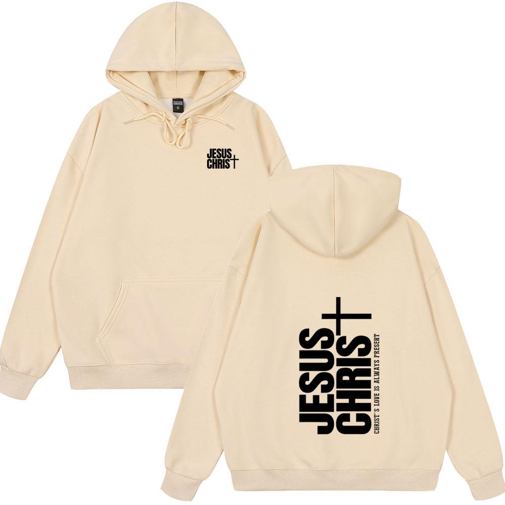 Jesus Christian Bible Verse Faith Hoodies Men Women Clothing Fashion Harajuku Sweatshirts Fleece Casual Long Sleeves Winter Tops