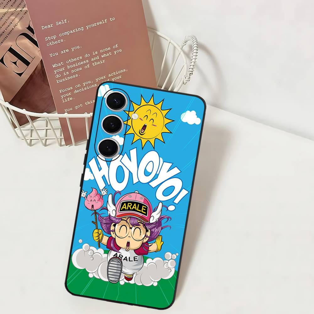 

Anmie Dr Slump A-Aralees Phone Case For Samsung S 24 Fe 25 Ultra Plus 20 Lite 21 30 22 23 24 22 Ultra 5G Fundas Samsung S25ULTRA