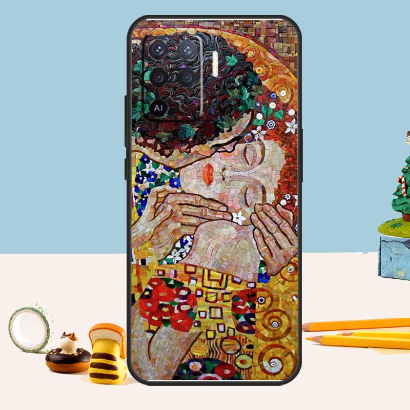 

Чехол с картиной Густава Климта «Поцелуй» для Oppo A98 A78 A58 A18 A38 A74 A94 A54 A15 A17 A57 A6 A5 Pro A16 A76 A96 A40 A60 A80 OPPO A17