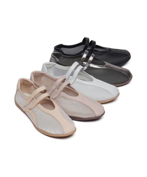 [CLOR] Twin Sheer Mesh Sneakers CL1SHBF1SK005