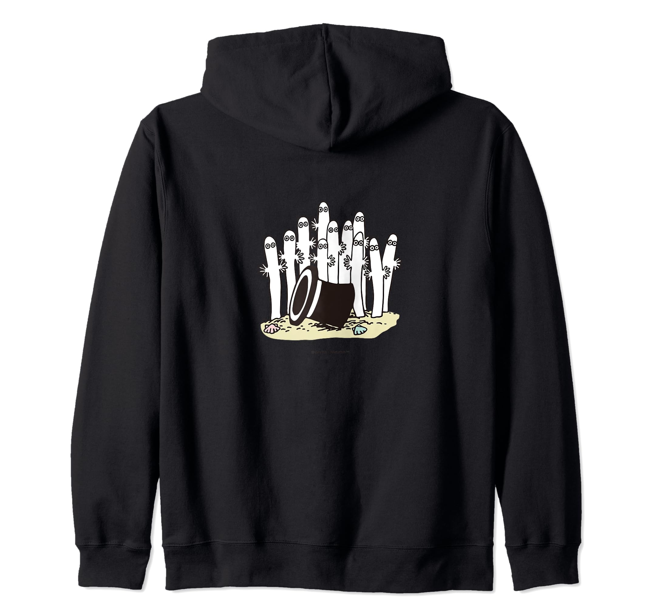 

Moomin Hattifatteners on the Beach Zip Hoodie