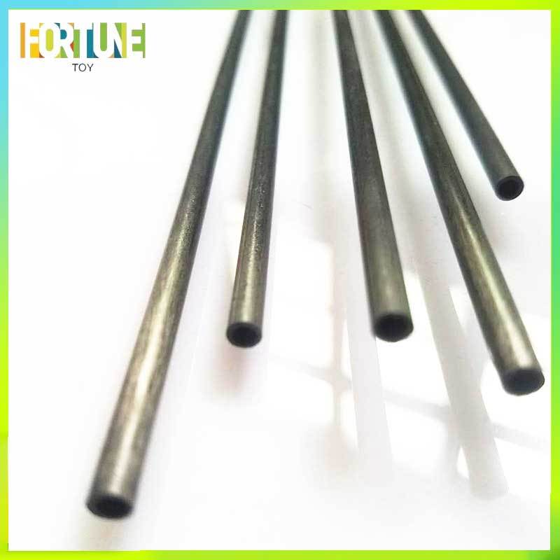 10pcs 2-10mm/0.5meter Carbon Fiber Hollow Tube Kite Model 2mm 2.5mm 3mm 4mm 5mm 6mm 7mm 8mm 9mm 10mm High Quality