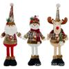 Christmas Doll Christmas Telescopic Old Man Snowman Elk Christmas Decoration Supplies Christmas Atmosphere Decoration