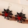 Halloween Women 'S Earrings Funny Cartoon Black Spider Black And White Ghost Skull Hand Pendant Earrings Ladies Cosplay Jewelry