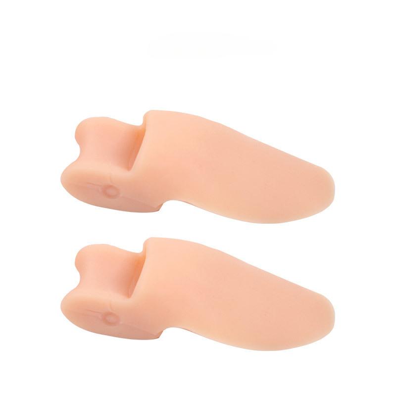 Silicone Toe Separator Finger Feet Care Protector Gel Toe Orthopedic Bunion Hallux Valgus Corrector Pedicure Spacer