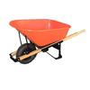 4 Wheel Steel Metal Wire Garden Wheelbarrow for Construction Industrial Building